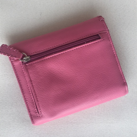 EUC Leather Pink Wallet - Picture 2 of 8
